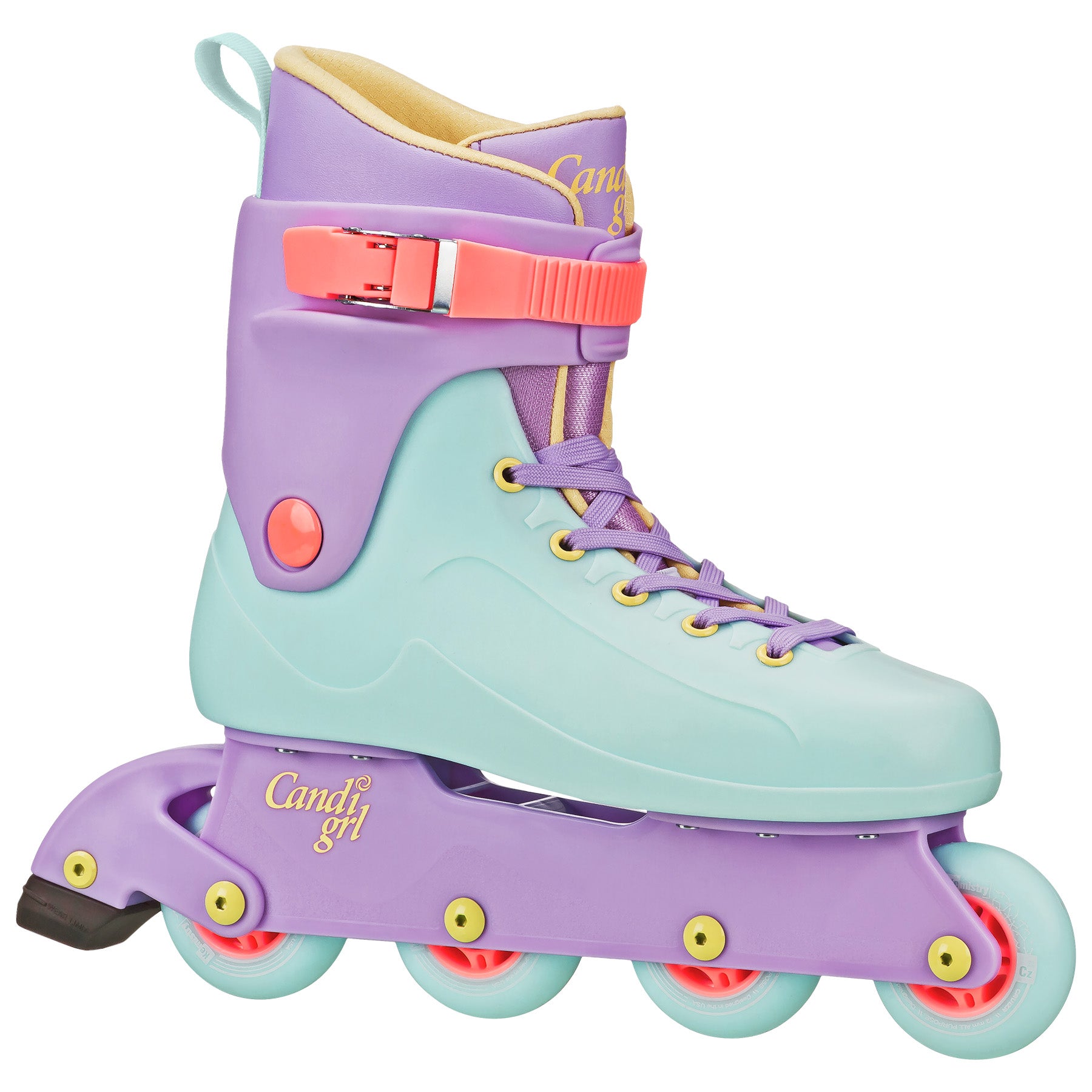 Candi Grl South Beach Inline Skates for Women - Comfortable Rollerblades for Outdoor Fitness & Street Skating - Perfect for Beach Cruising, Park Trails & Urban Commuting