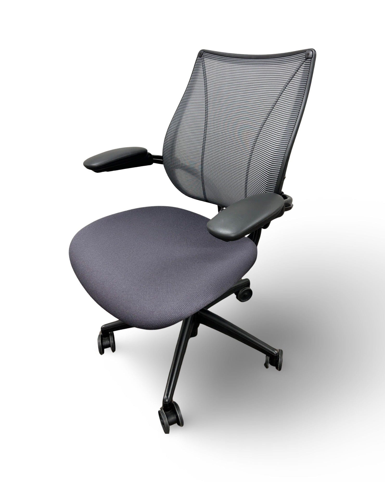 Refurbished Humanscale Liberty Ergonomic Office Chair - Adjustable Lumbar Support & Tilt for Home & Workspace Comfort