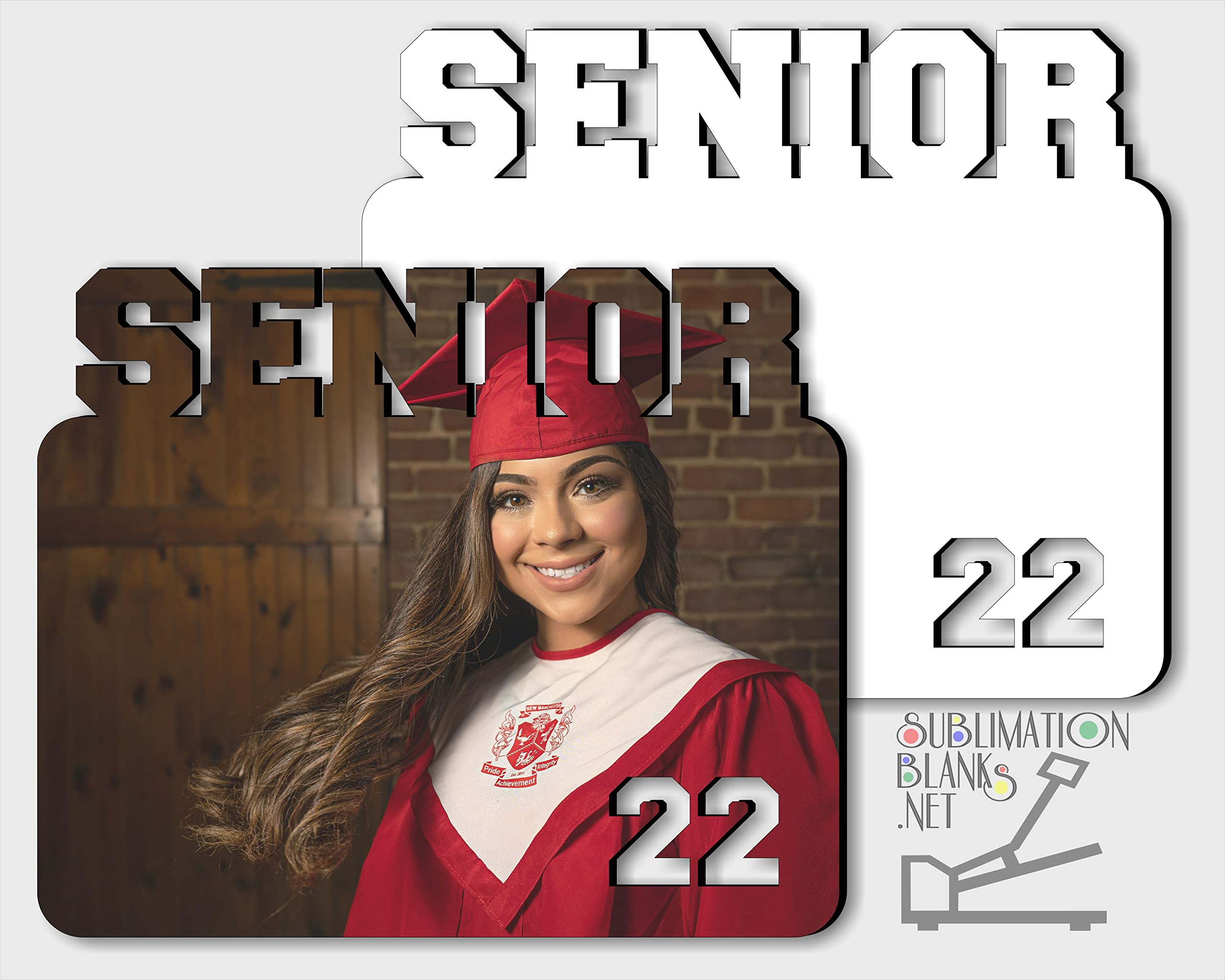 Premium 6x5 Connecticut Sublimation Photo Frames - Unisub Blanks for DIY Wall Decor, Home Decor & Personalized Gifts - Perfect for Weddings, Family Photos & Office Decor