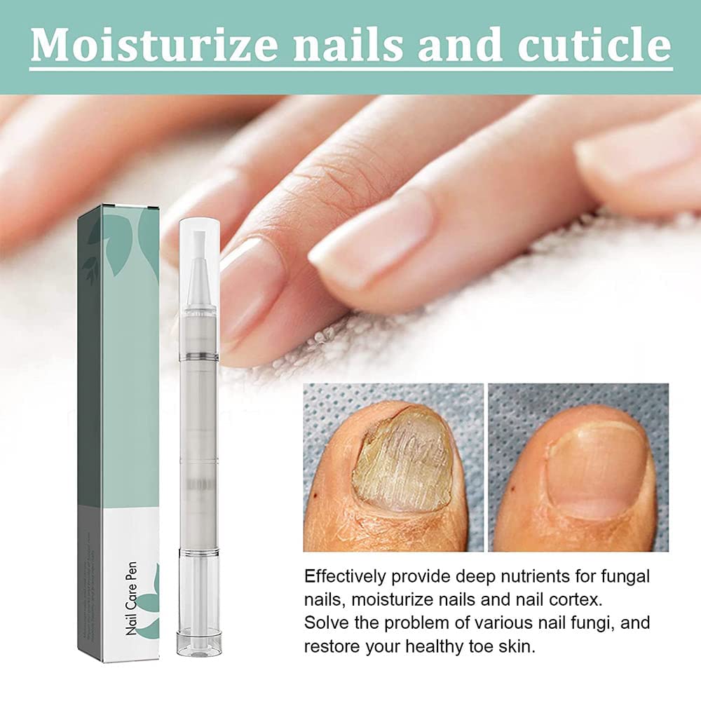 Nail Growth Serum & Repair Pen - Cuticle Oil Treatment for Toenail & Fingernails - Fungus Care & Damaged Nail Recovery (3 Pack) | Perfect for Home Manicures, Pedicures & Professional Salon Use