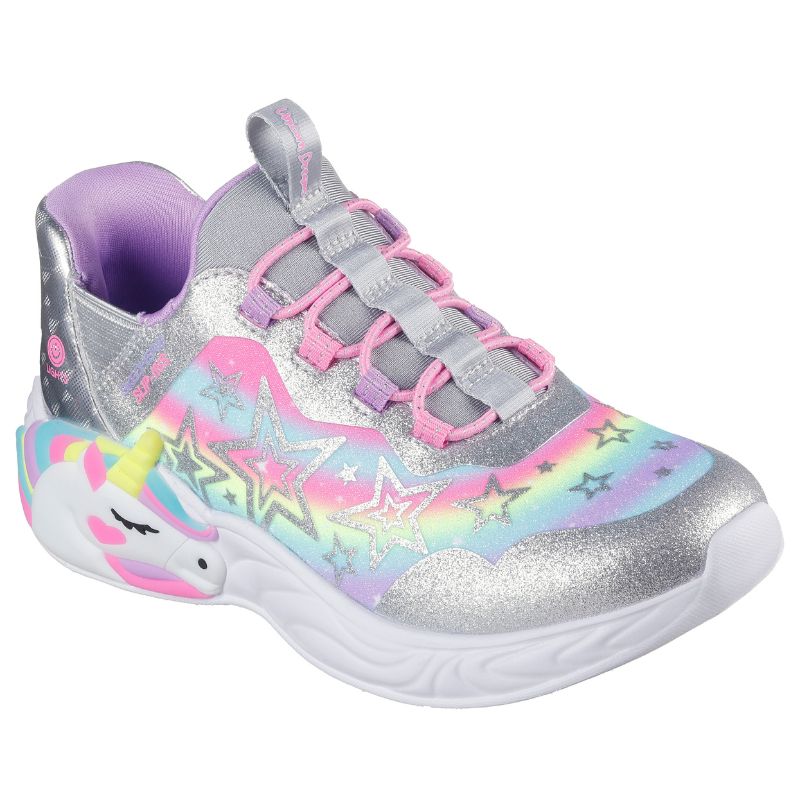 Unicorn Dreams Slip-On Shoes for Girls - Comfortable & Cute Kids' Casual Sneakers for School, Play, and Everyday Wear