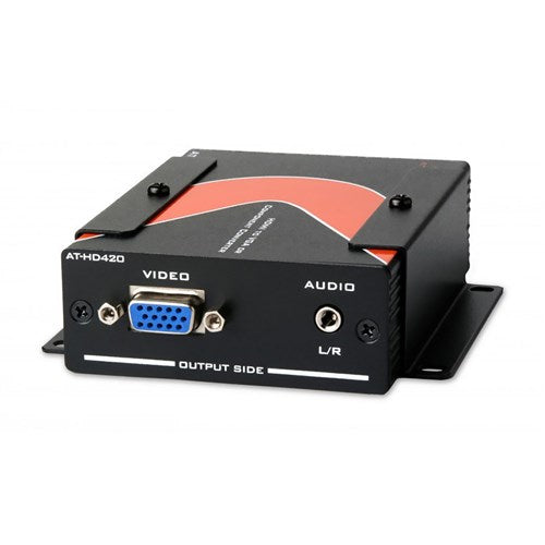 Atlona® AT HD420 HDMI to VGA/Component Converter with Stereo Audio Output - Non HDCP Compliant for Home Theater, Gaming & Legacy AV Systems