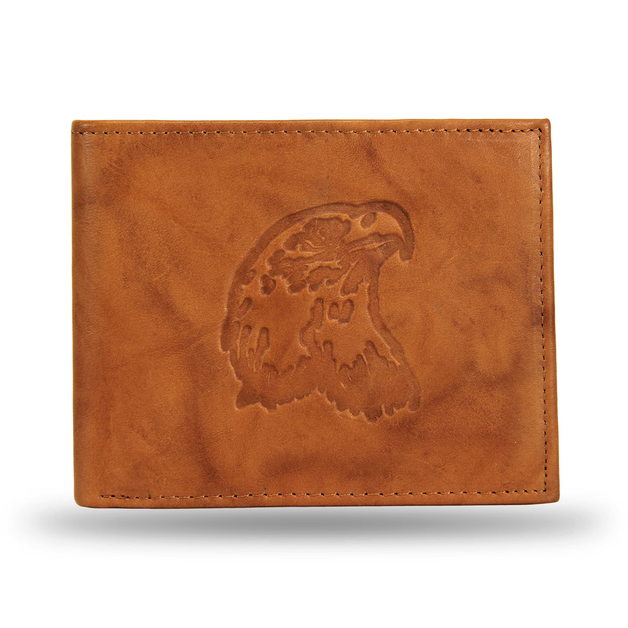 Premium Outdoor Scene Embossed Leather Billfold Wallet for Men - Perfect for Hiking, Camping & Everyday Carry