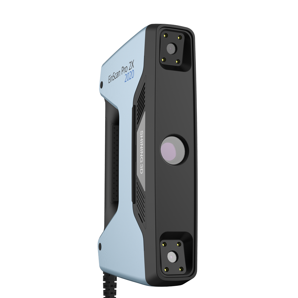 EinScan Pro 2X 2020 3D Scanner - High Precision Handheld 3D Scanning Device for 3D Printing, Reverse Engineering & CAD Modeling | Perfect for Product Design, Education & Industrial Applications