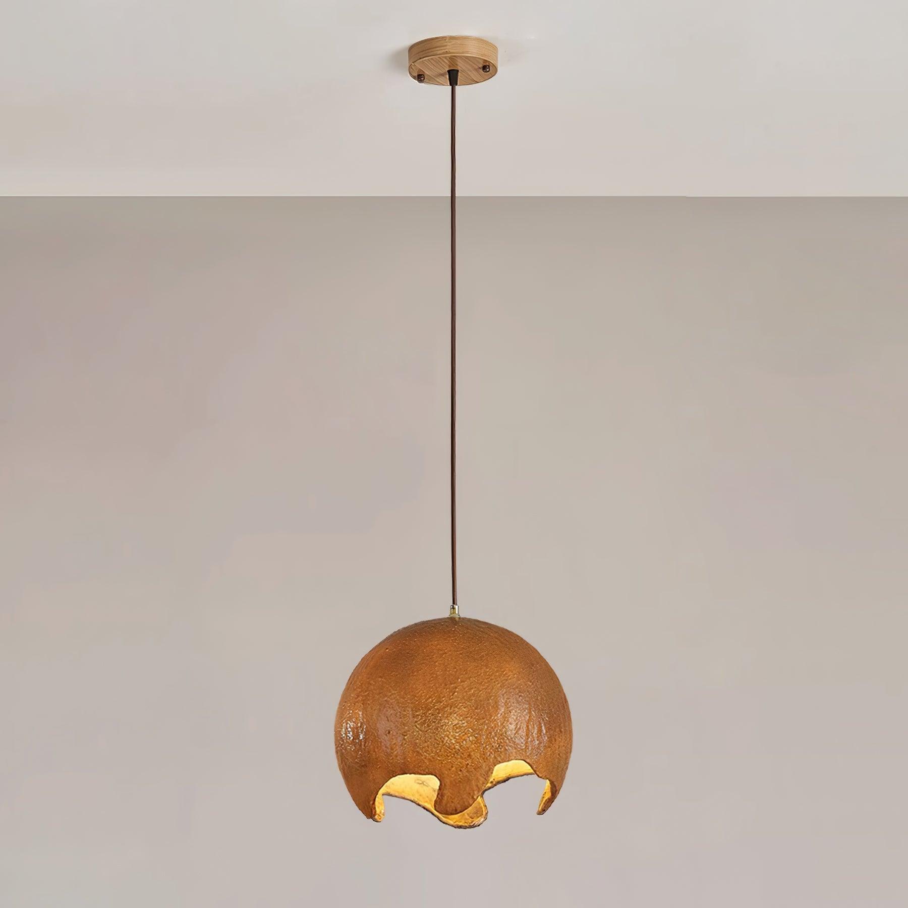 Moon Crater Pendant Lamp - Modern Celestial Ceiling Light Fixture for Bedroom, Living Room & Dining Room Decor