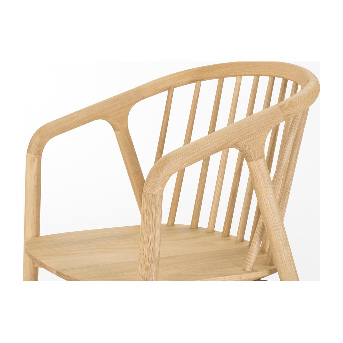 Modern Lake Dining Chair - Sturdy Wooden Chair for Kitchen, Dining Room & Outdoor Patio - Comfortable & Elegant Home Furniture for Family Gatherings