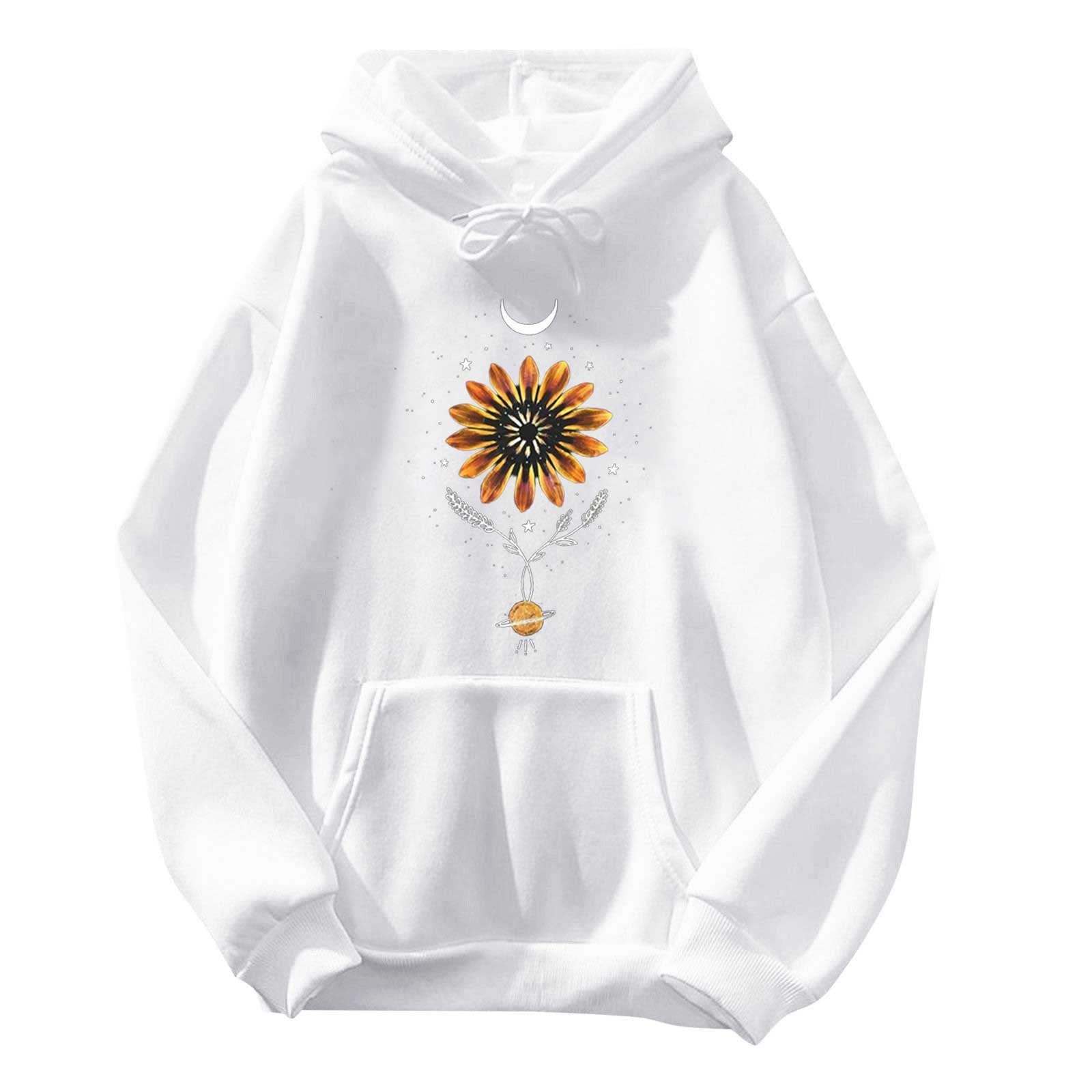 Malbaba Women's Graphic Sweatshirt - Trendy Colorful Pullover with Los Angeles Letter Print | Casual Outfit, Streetwear Fashion, Comfortable Loungewear