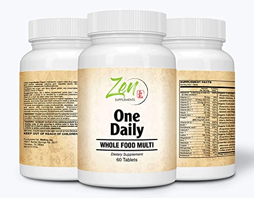 Best Daily Multivitamin for Men & Women - Whole Food Immunity Vitamins with B6, Folic Acid & Super B Complex - 60 Tablets - Supports Energy, Immune System & Overall Health (Great for Busy Professionals & Active Lifestyles)