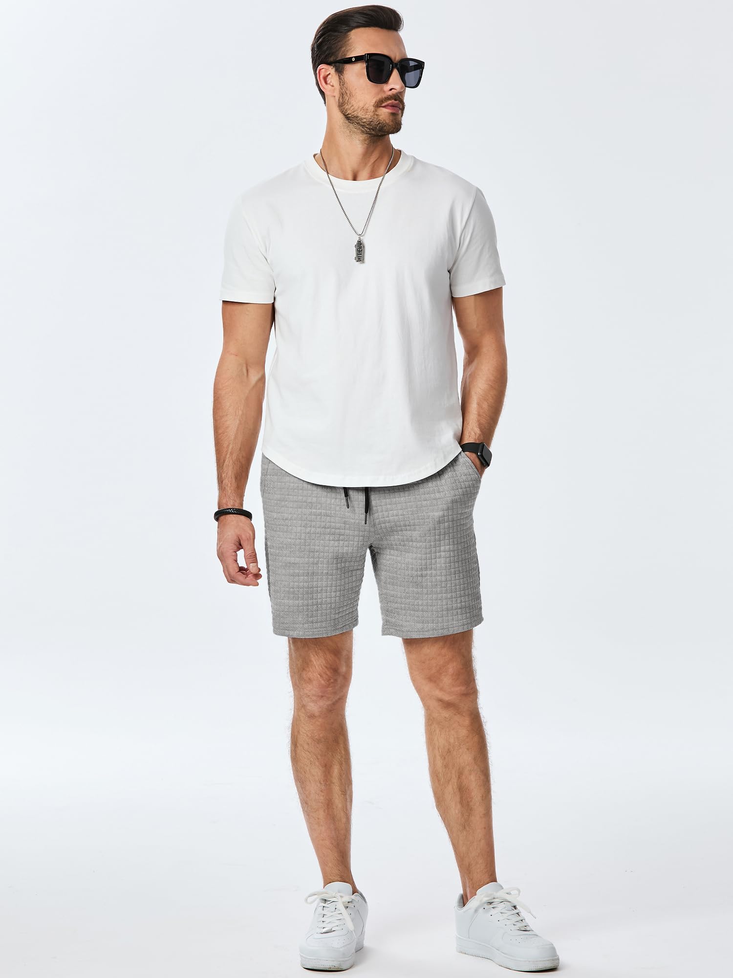 JMIERR Men's Athletic Shorts 7
