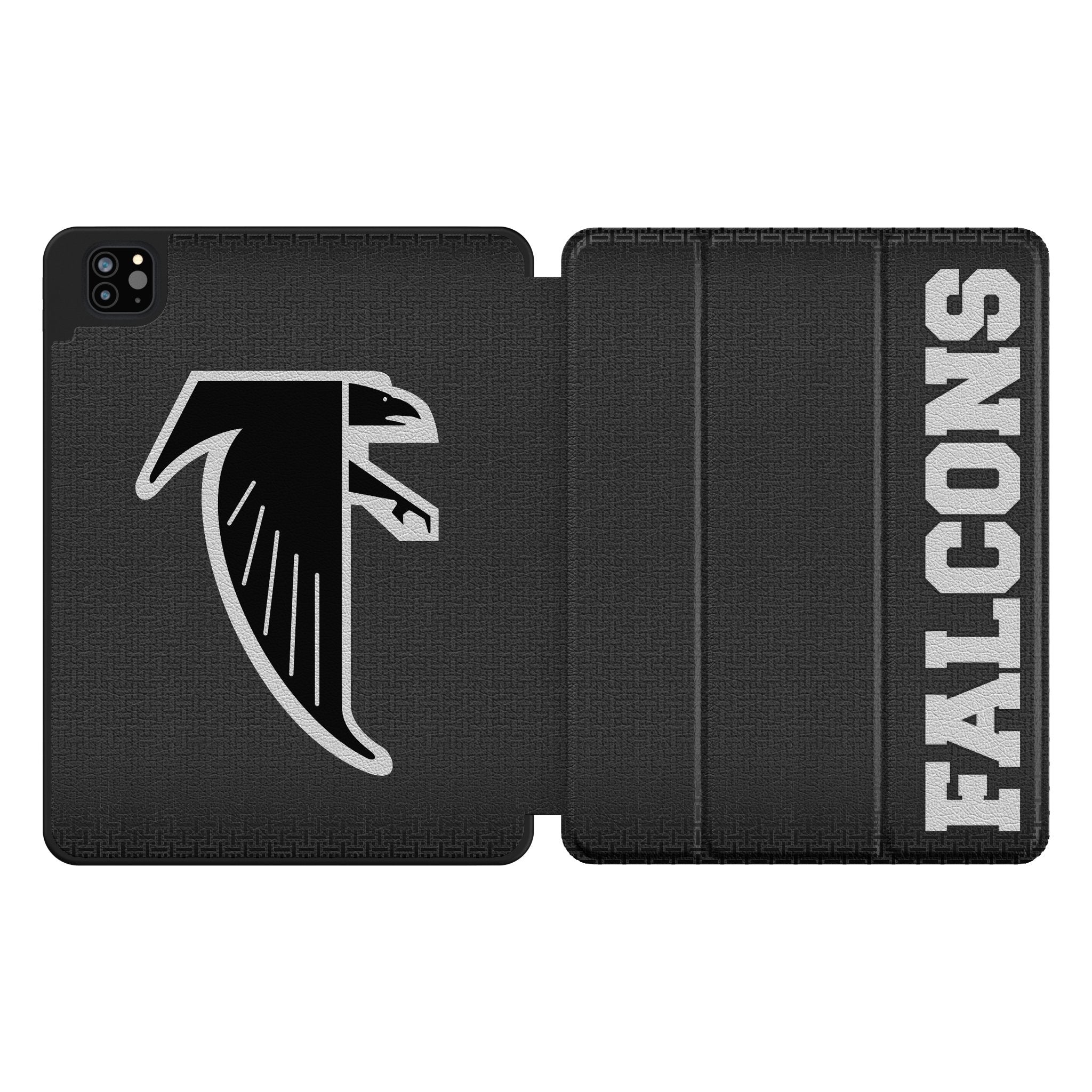 Atlanta Falcons NFL Team Classic Linen Tablet Case for Apple iPad 10.2/10.5/11/12.9 Inch - Durable Protective Cover for Work, School & Travel
