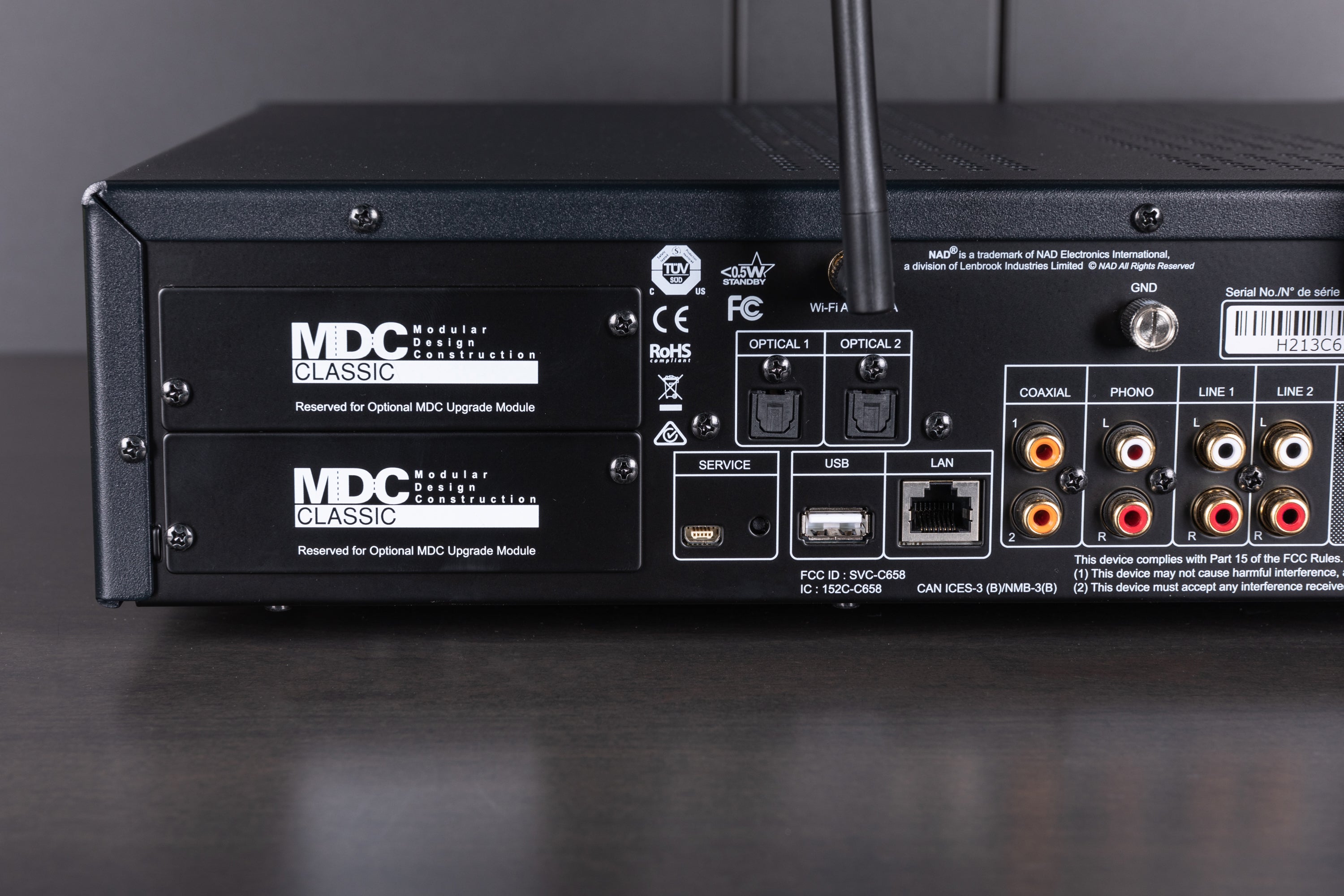NAD C658 BluOS Streaming DAC Preamp - High-Resolution Audio for Home Theater & Music Systems | Perfect for Audiophiles & Home Entertainment Setups