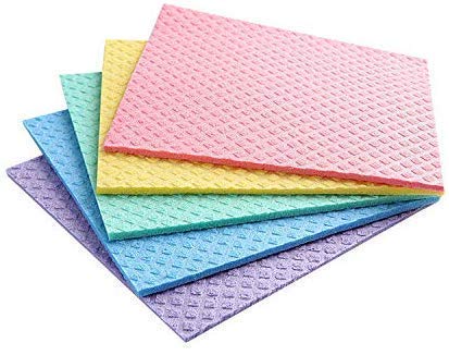 **Atipriya Eco-Friendly Washable Sponge Cloths – 3-Pack Reusable & Biodegradable Kitchen Cleaning Cloths | Alternative to Paper Towels for Dishwashing, Countertops & Household Cleaning**