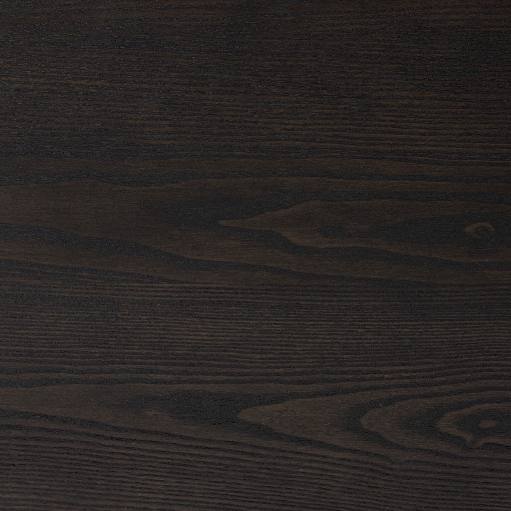 Modern Zuma Sideboard in Smoked Black Ash Veneer - Stylish Storage for Living Room, Dining Room, or Entryway