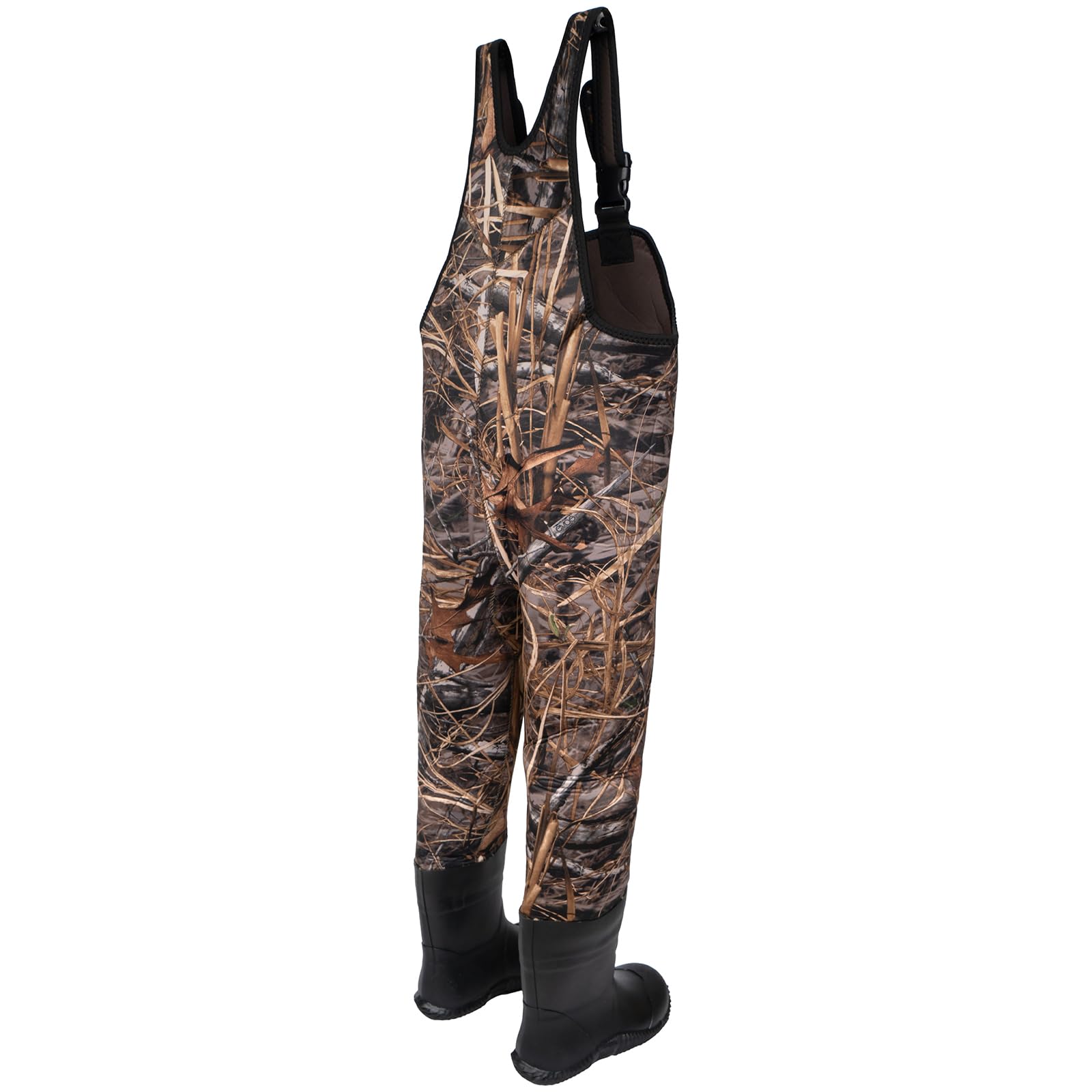 Kids Neoprene Fishing Waders with Boots - Lightweight Chest Waders for Toddlers & Youth - Perfect for Hunting, Fishing & Outdoor Adventures