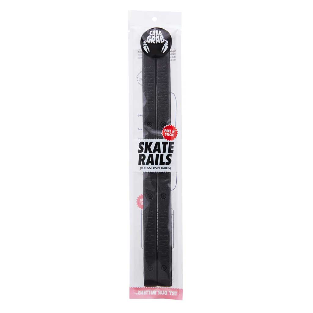 Crab Grab Skate Rail - Heavy Duty Black Metal Grind Rail for Skateboarding & Street Skating | Perfect for Backyard, Park & Street Tricks