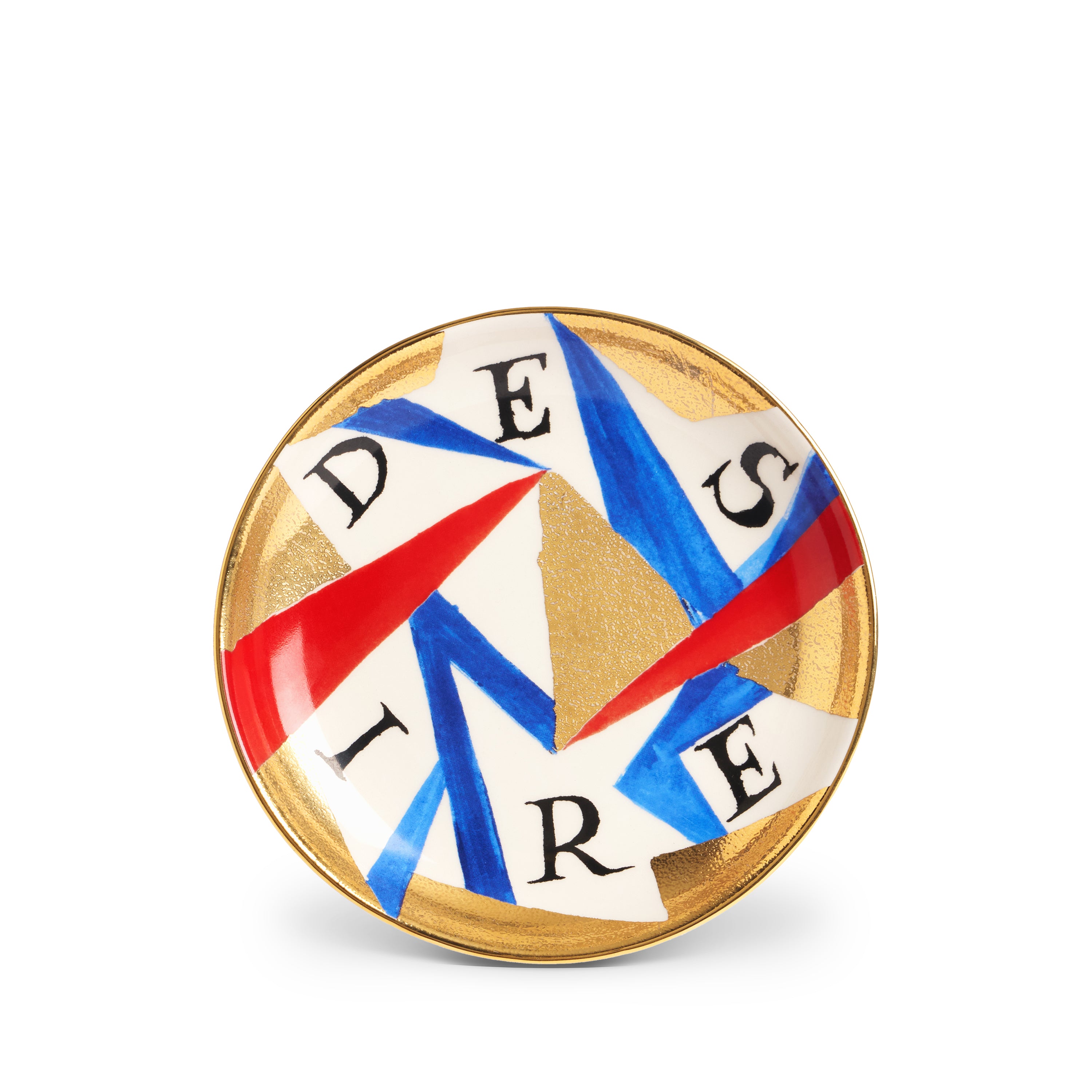 Ruan Hoffmann Desire Plate - Handcrafted Ceramic Dinner Plate for Modern Dining, Unique Art Tableware for Home & Restaurant Use