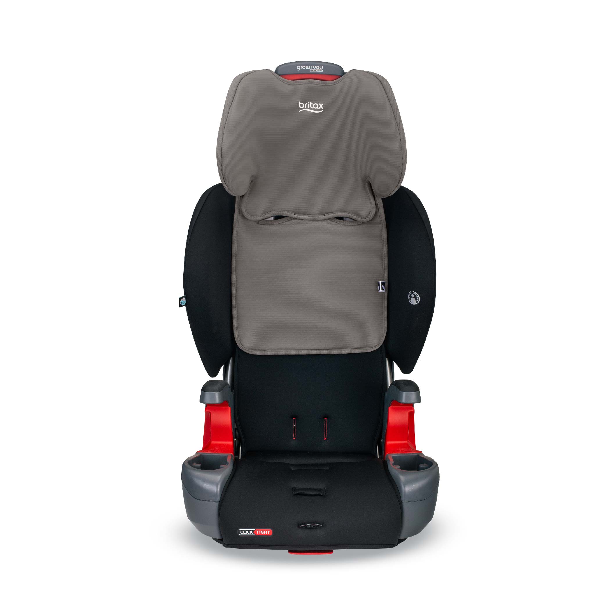 Britax Grow With You ClickTight Harness 2 Booster Car Seat - Safe Convertible for Toddlers to Big Kids - Perfect for Family Travel & School Commute