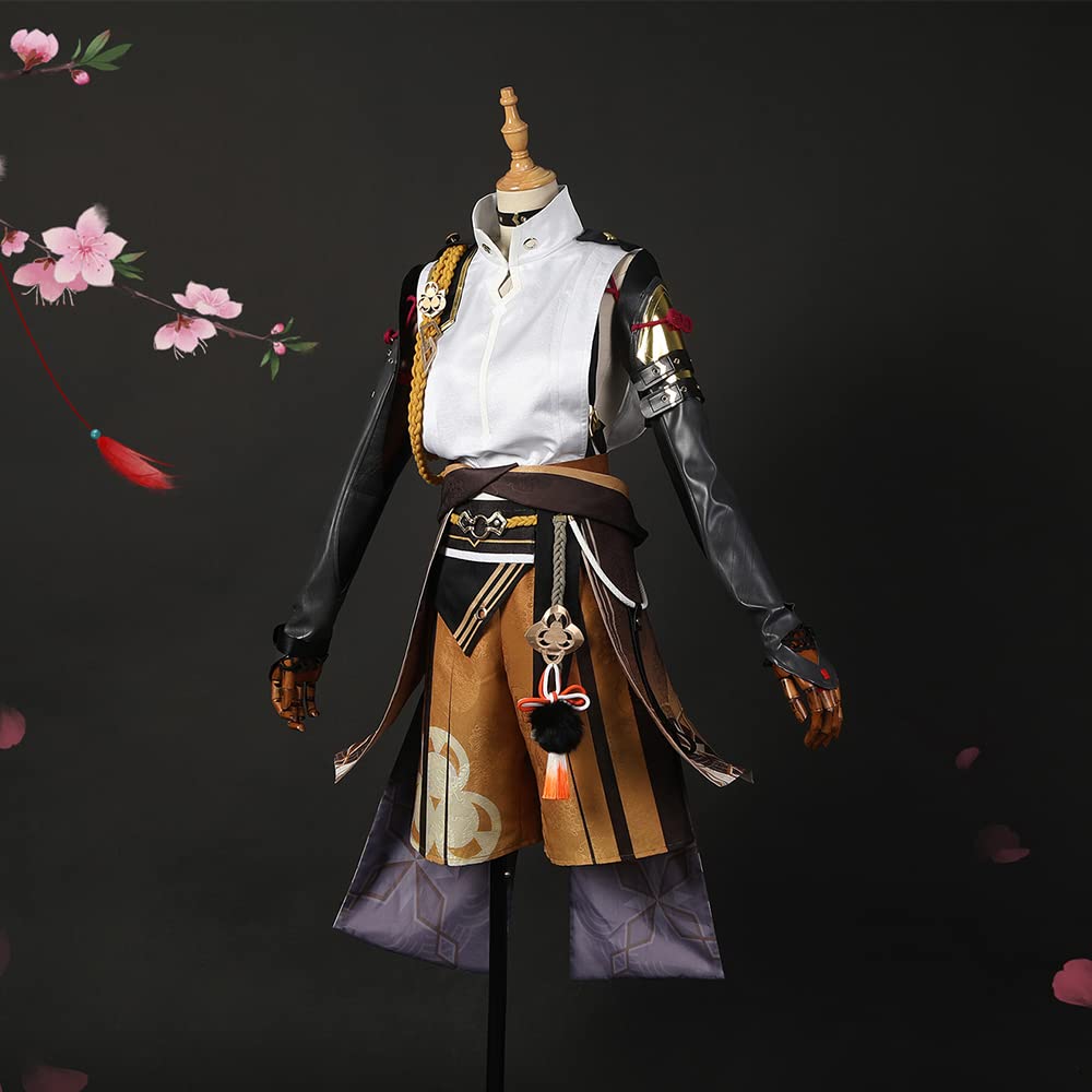 Shikanoin Heizou Cosplay Costume Full Set - Anime Game Character Outfit for Halloween, Comic Con, and Role Play | Perfect for Cosplay Events, Themed Parties, and Fan Gatherings