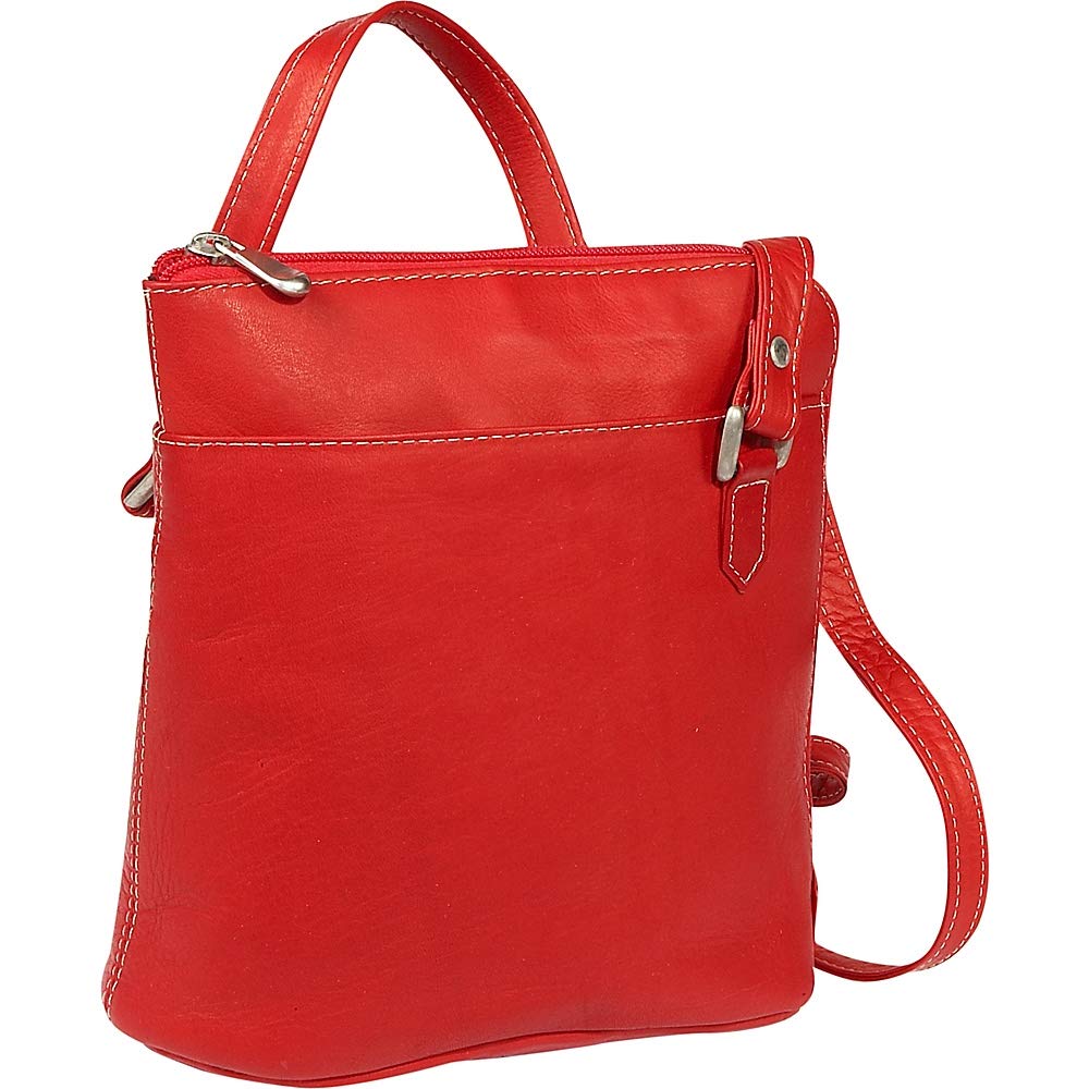 Le Donne Genuine Leather L-Zip Crossbody Shoulder Bag for Women | Fashionable Purse for Work, Travel & Everyday Use
