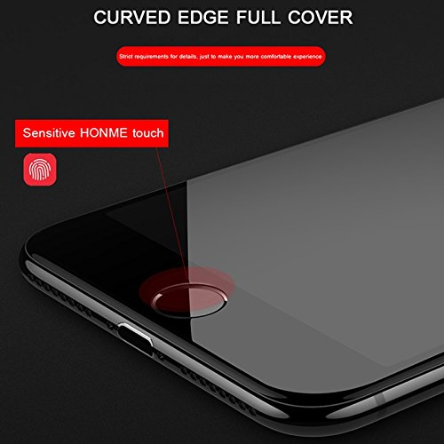 5 Pack iPhone 7/8 Tempered Glass Screen Protector - Edge-to-Edge Full Coverage for Daily Protection