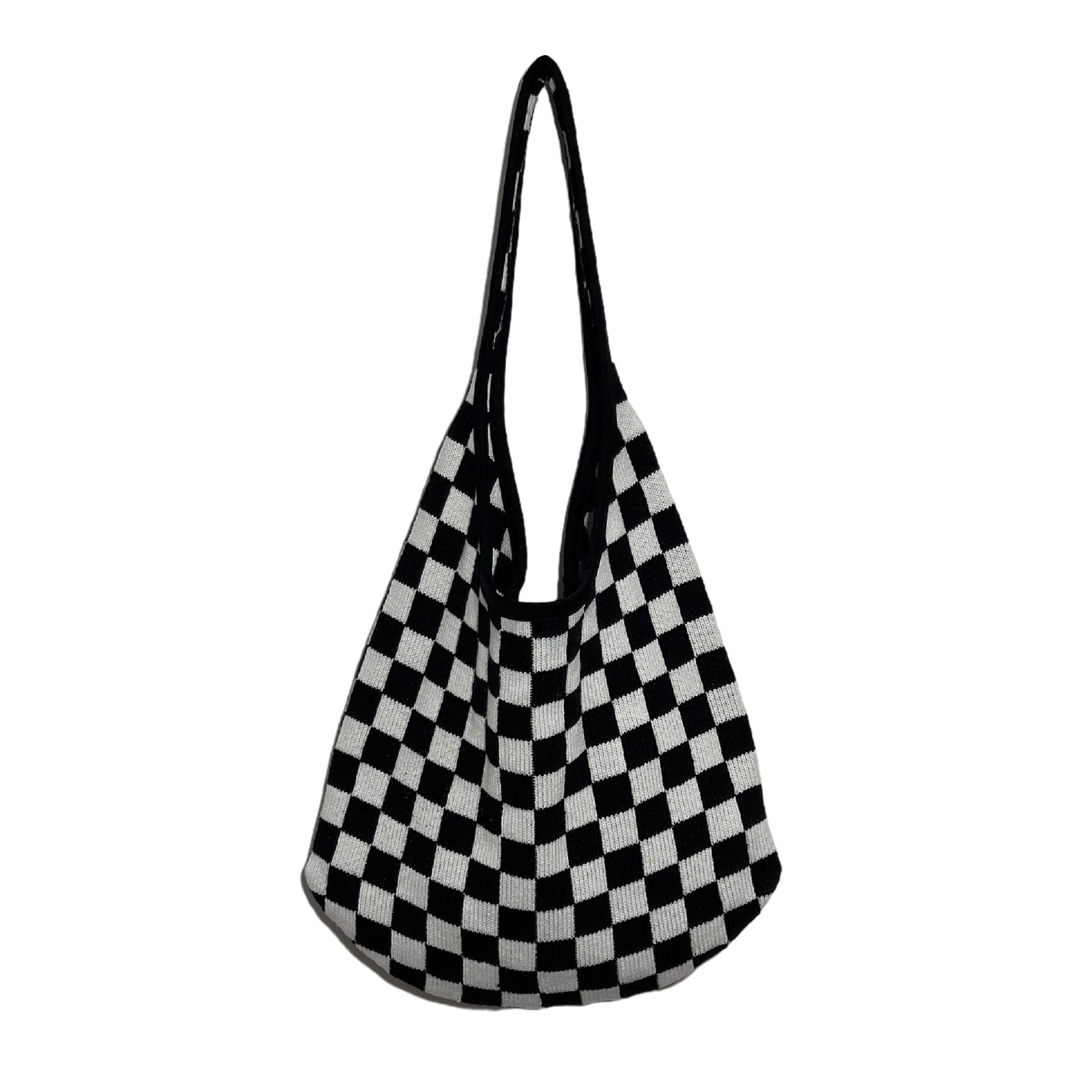 Y2K Crochet Tote Bag - Trendy Aesthetic Purse for Shopping & Beach