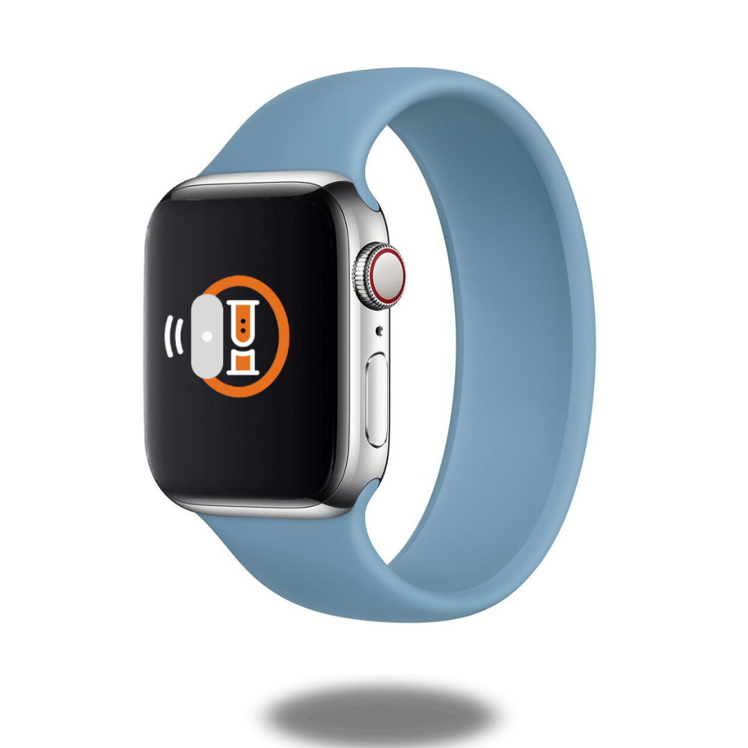Silicone Solo Loop Strap for Apple Watch - Comfortable, Durable & Stylish Summer Collection - Perfect for Swimming, Running & Outdoor Activities