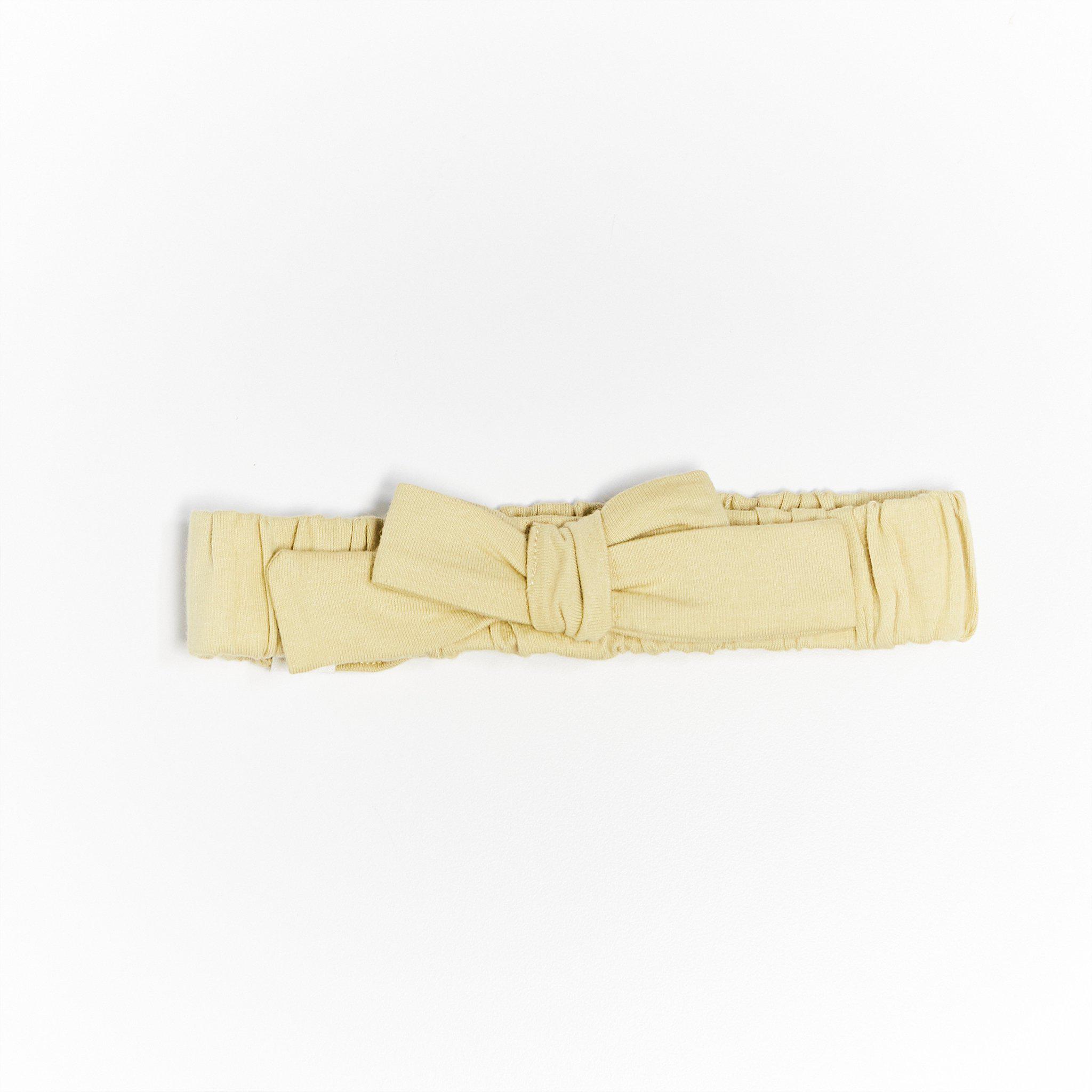 Organic Green Tea Bow Band - Natural & Eco-Friendly Hair Accessory for Women & Girls - Perfect for Weddings, Parties & Everyday Wear
