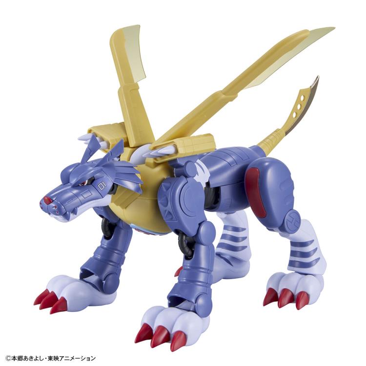 Figure Rise Standard Digimon Adventure MetalGarurumon Model Kit - Buildable Action Figure for Collectors & Fans - Perfect for Display, Gifts & Anime Enthusiasts