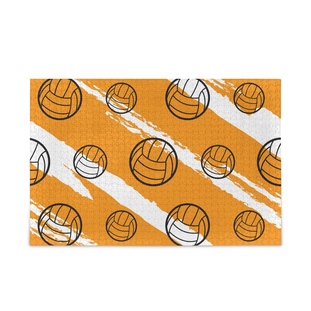 500-Piece Volleyball Jigsaw Puzzle for Adults & Kids - Challenging & Fun Wooden Puzzle with Storage Bag - Perfect for Family Game Night, Indoor Activities, and Stress Relief