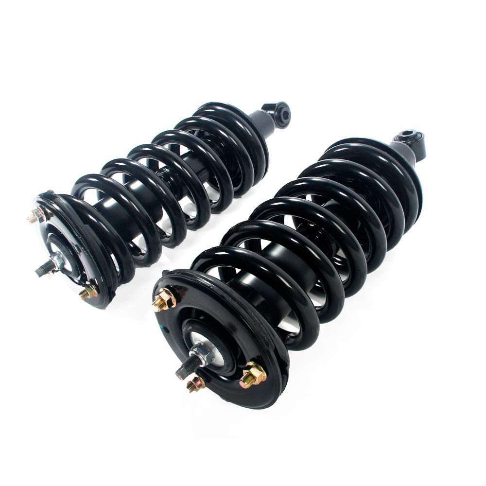 COSTBILE 2PCS Front Struts 171358 Complete Struts Assembly with Shocks & Coil Spring - Compatible with 2004-2014 Nissan Titan & 2005-2014 Nissan Armada - Heavy Duty Suspension for Off-Roading, Towing & Smooth Ride