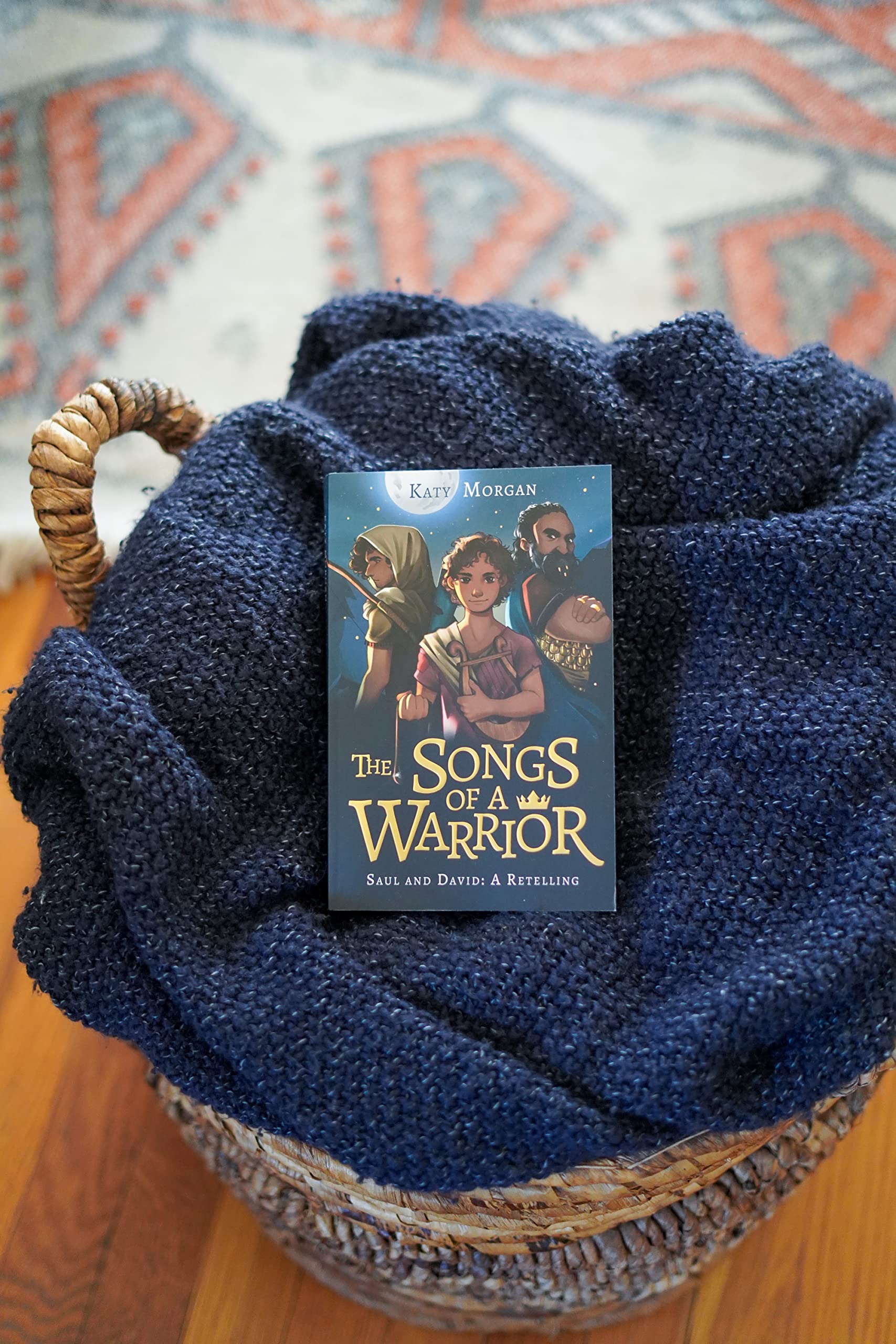 The Songs of a Warrior: Saul and David - Biblical Story Retelling for Kids Ages 8-12 | Faith-Based Children's Book | Engaging Bible Learning Gift for Boys & Girls | Perfect for Sunday School & Family Devotions