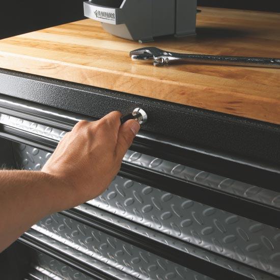 Gladiator GAGD275DLG Premier Modular Gear Drawer - Heavy Duty Storage Organizer for Garage, Workshop & Home - Perfect for Tools, Sports Equipment & DIY Supplies