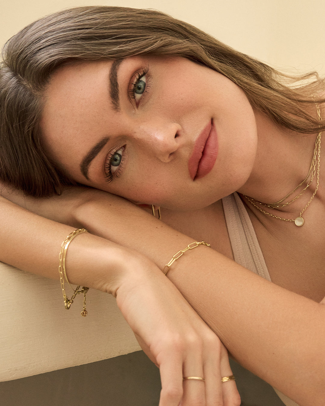 Parker Mini Bracelet for Women - Elegant & Dainty Gold Plated Chain Bracelet - Perfect for Everyday Wear, Gifts & Special Occasions