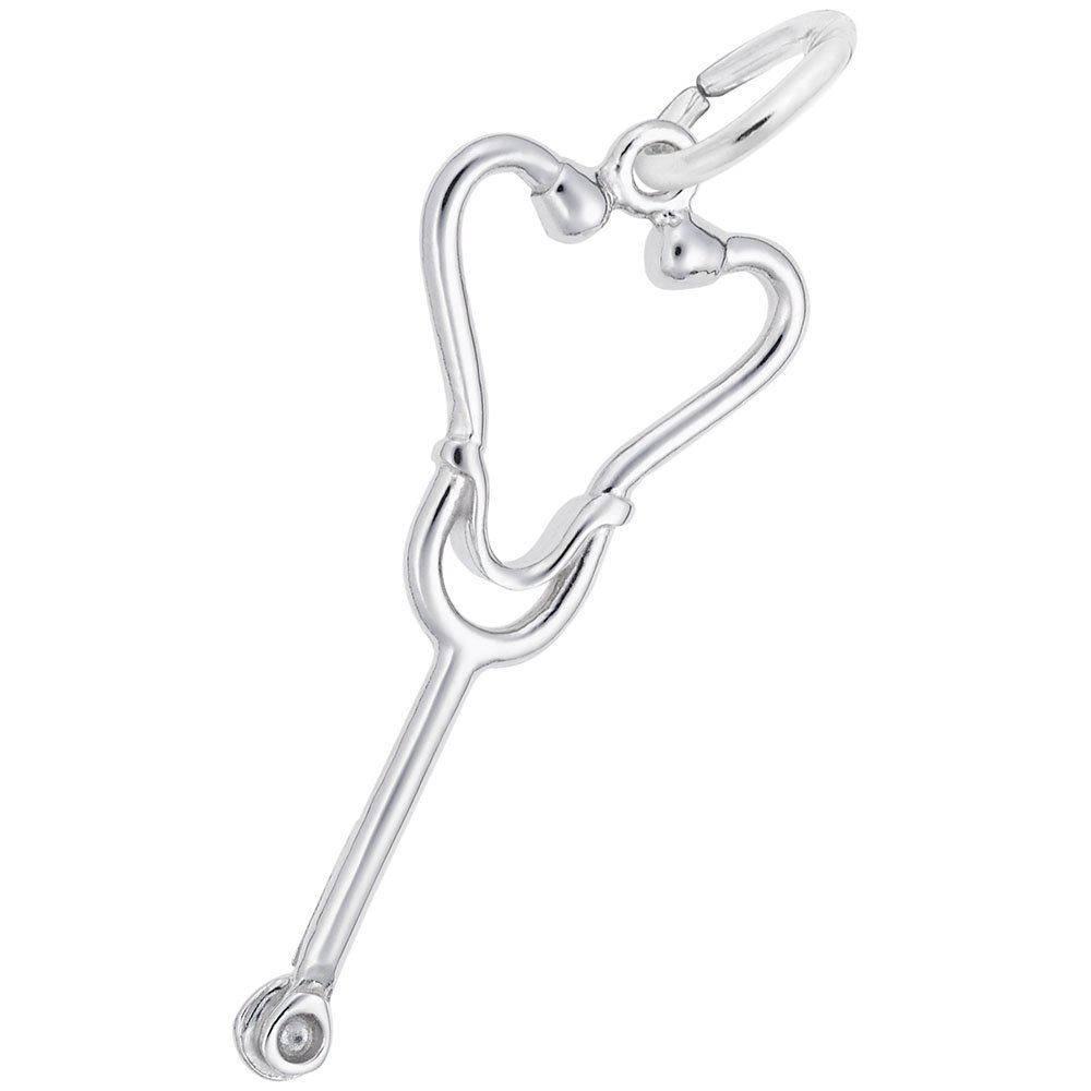 Stethoscope Charm for Bracelets & Necklaces - Nurse Jewelry Gift