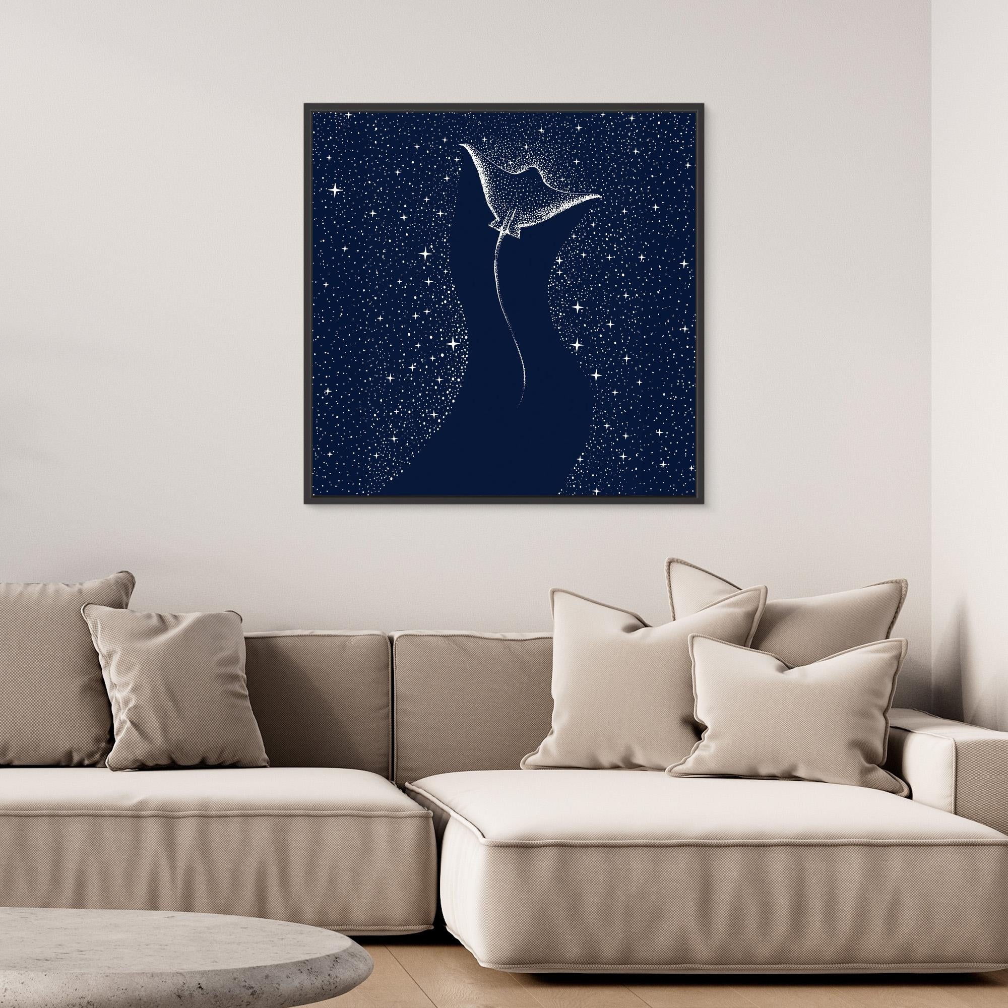 Star Collector Canvas Print by Alirıza Çakir - Modern Wall Art for Living Room, Bedroom & Office Decor