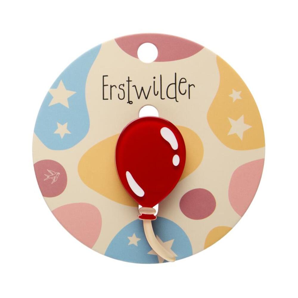 Erstwilder Balloon Simplified Mini Brooch - Cute Balloon-Shaped Pin for Women's Fashion Accessories | Perfect for Jackets, Bags, and Special Occasions