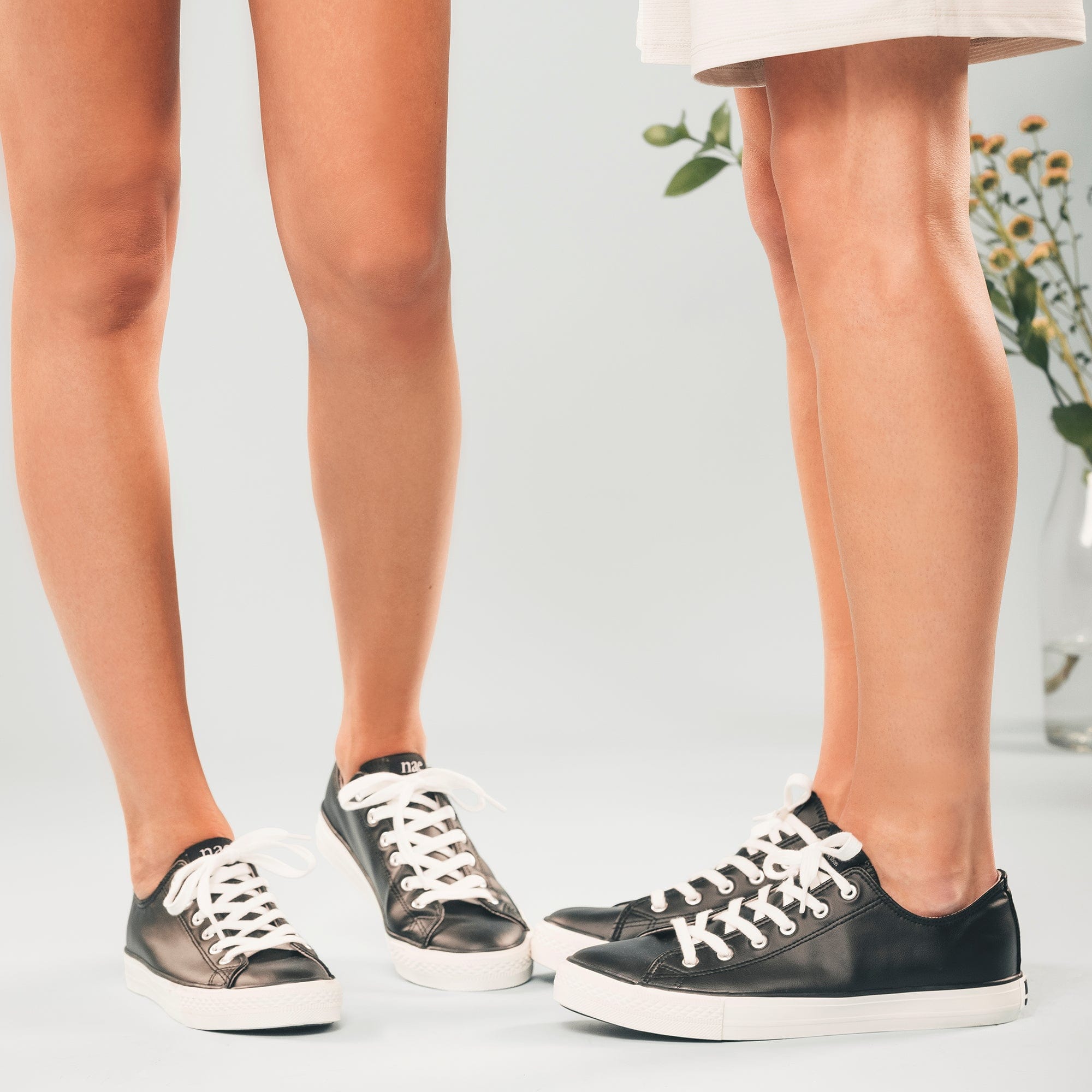 Clove Unisex Vegan Apple Leather Sneakers - Eco-Friendly Black Casual Shoes for Men & Women | Perfect for Everyday Wear, Work & Sustainable Fashion