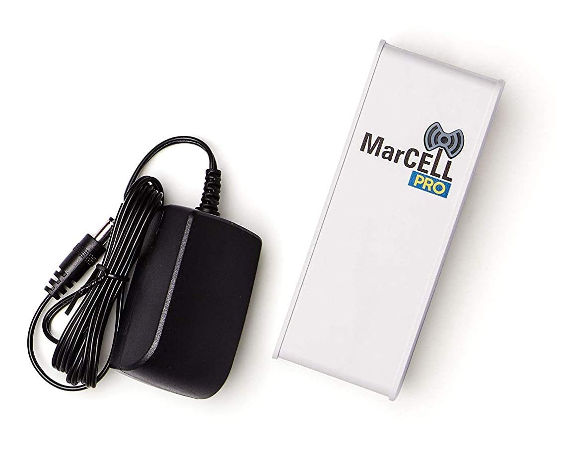 MarCELL PRO - Professional Remote Temperature & Humidity Monitor with Power Monitoring - No WiFi Required (Verizon Network) - Real-Time Phone Call Alerts - Ideal for RV, Server Room, Freezer, Home & Office Use - Made in USA