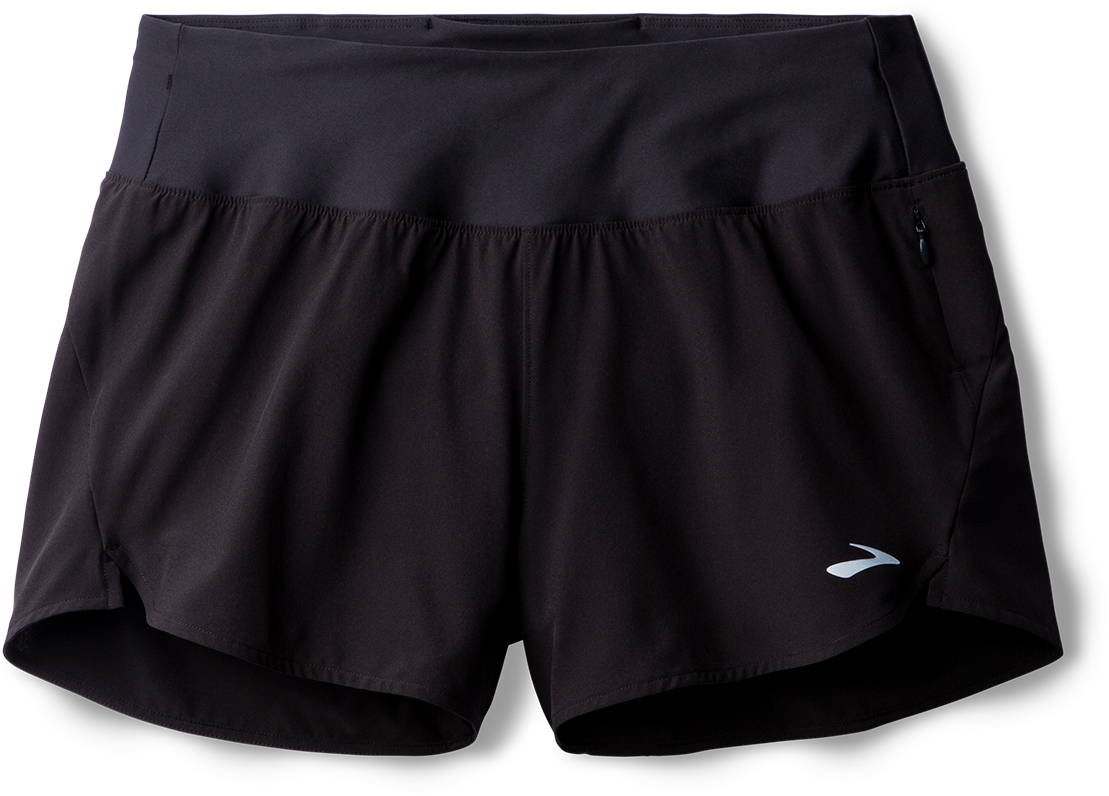 Women's Running Shorts - Chaser 3 High-Performance Athletic Shorts (Black) for Jogging, Gym Workouts & Outdoor Activities