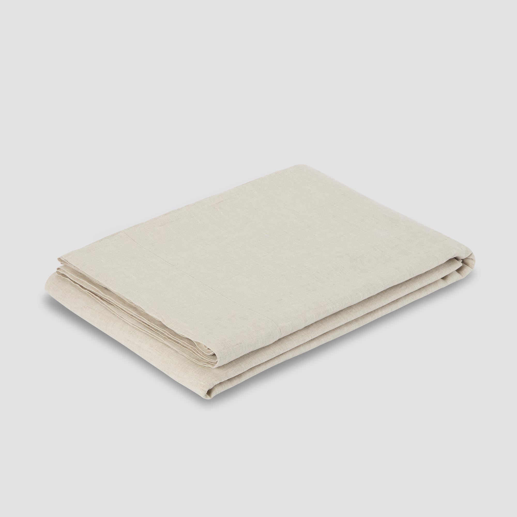 Premium 100% Linen Sheet Set - Breathable & Hypoallergenic Oatmeal Bedding for All Seasons | Perfect for Hot Sleepers & Eco-Friendly Home Decor