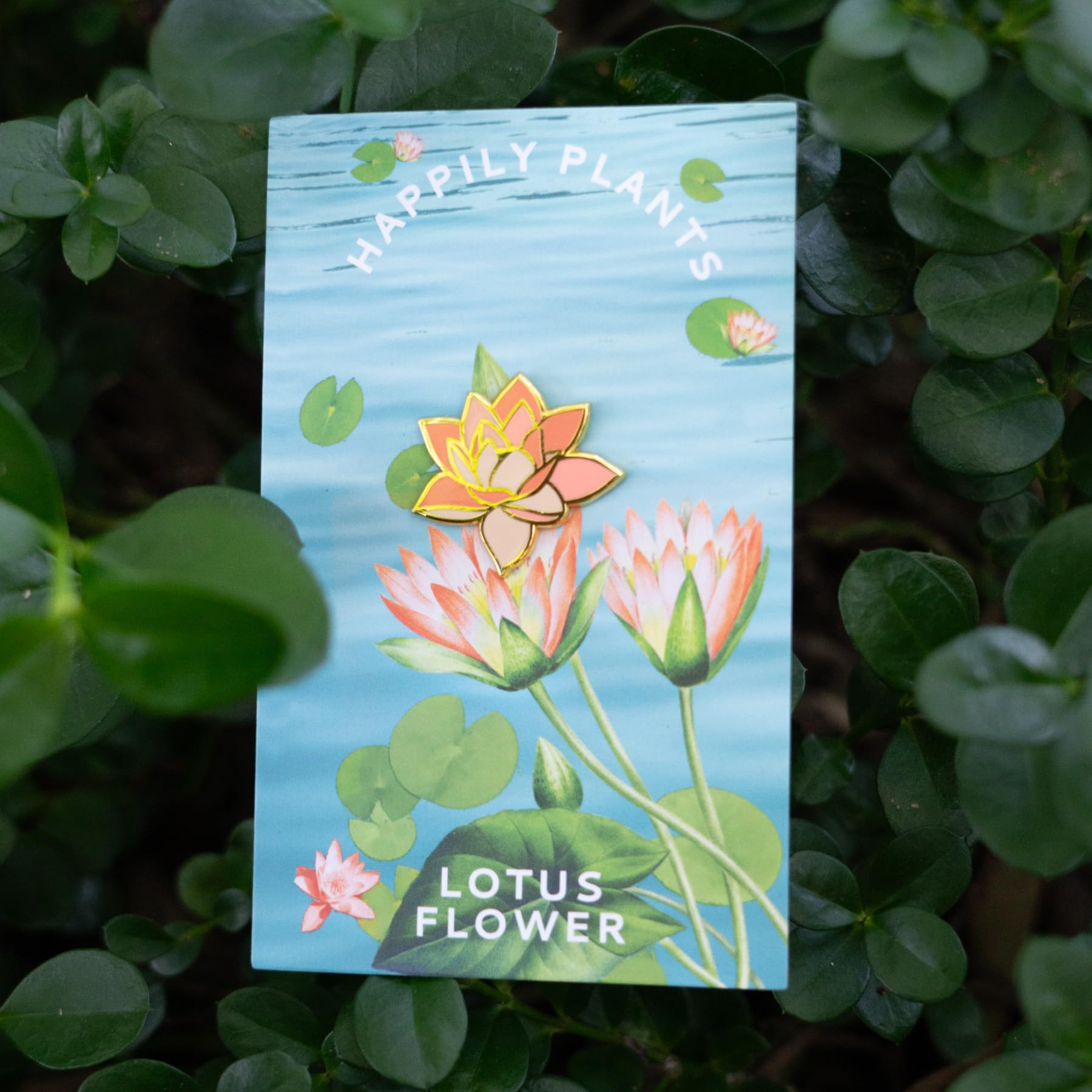 Pink Lotus Flower Brooch Pin - Elegant Hard Enamel Jewelry Charm for Women - Perfect Plant Lover Gift & Mother's Day Present - Ideal for Weddings, Parties, and Special Occasions