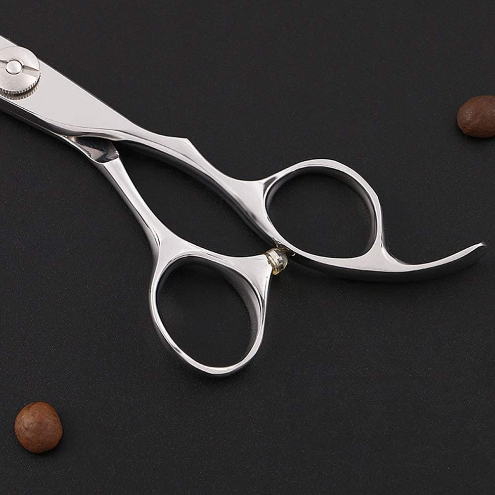 Professional 6 Inch Barber Scissors - Stainless Steel Double-Sided Tooth Hair Cutting Shears for Salon, Stylists & Home Use | Precision Hairdressing Tools for Trimming, Thinning & Texturizing | Perfect for Barbershops, Salons & DIY Haircuts