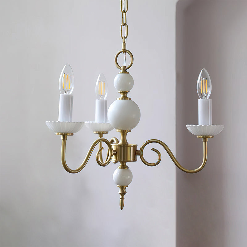 Carlita Chandelier - Elegant Crystal Ceiling Light Fixture for Dining Room, Living Room & Bedroom | Modern Home Decor Lighting