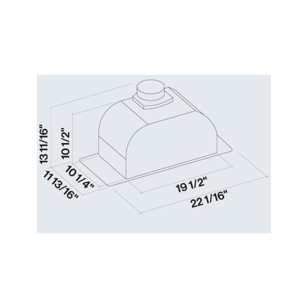 Falmec Sabina 280 CFM Stainless Steel Range Hood Insert - 30