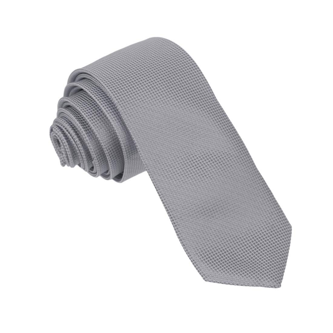 Dan Smith Skinny Silk Blend Neck Tie - 2.15