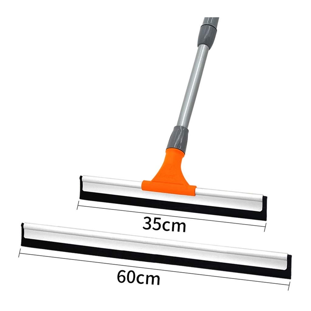 85-135CM Shower Squeegee & Window Cleaning Kit with Extension Pole - All-Purpose Glass Cleaner for High Windows, Bathroom, and Outdoor Use (5-Piece Set)