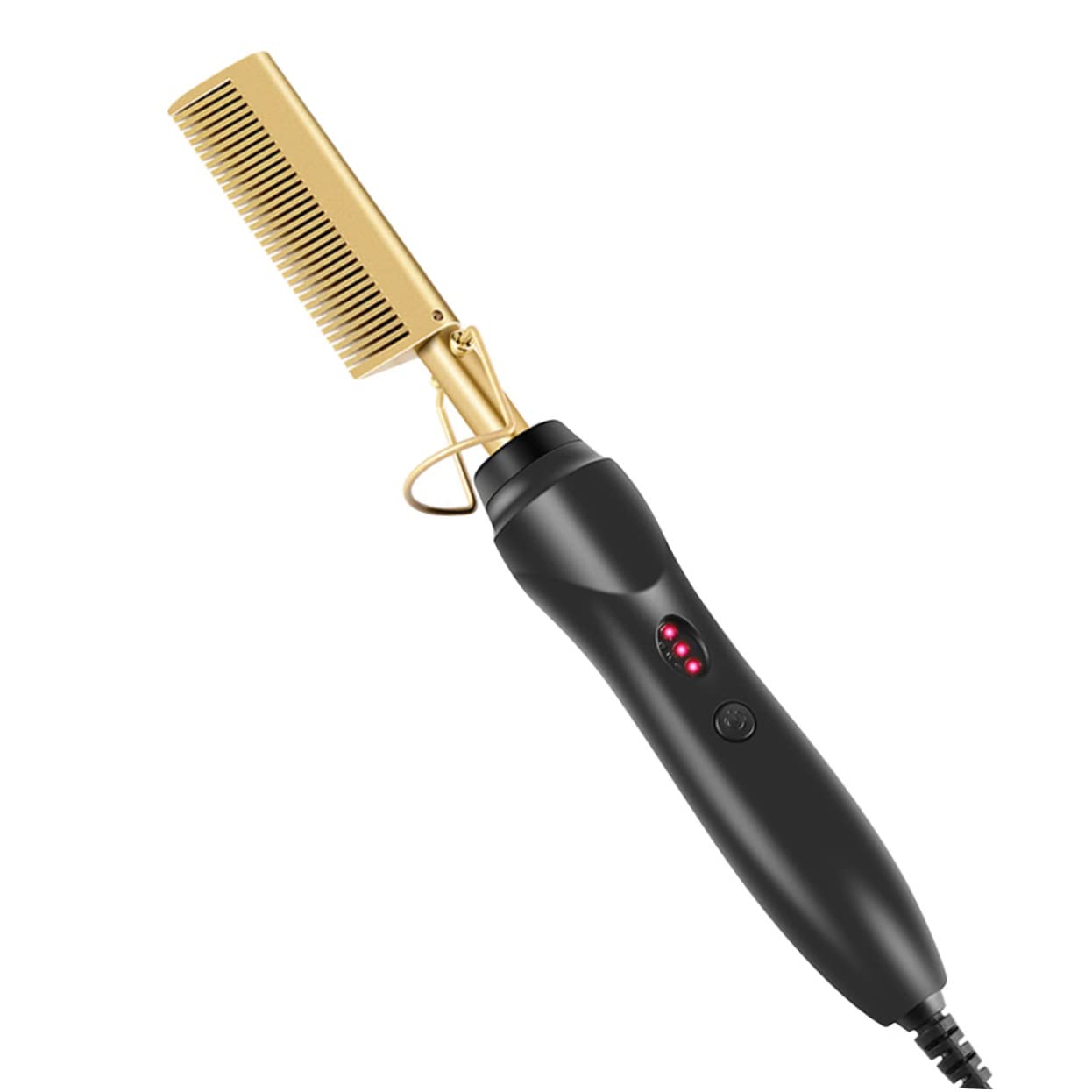 Beavorty Multifunctional Hair Styler - Electric Hair Straightener & Curler for Smooth & Wavy Styles - Perfect for Home, Salon, Travel & Everyday Use