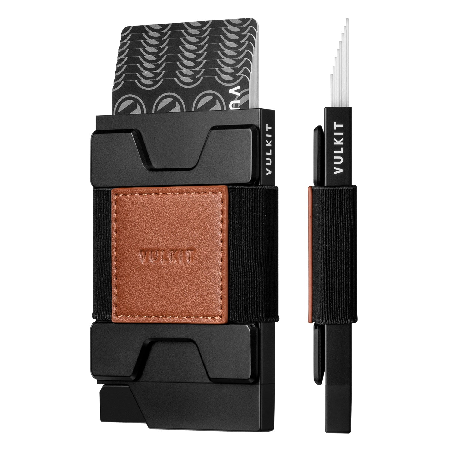 VC407 RFID Blocking Men's Slim Wallet with AirTag Holder - Expandable Card Holder for Credit Cards & IDs | Perfect for Travel, Business & Everyday Use