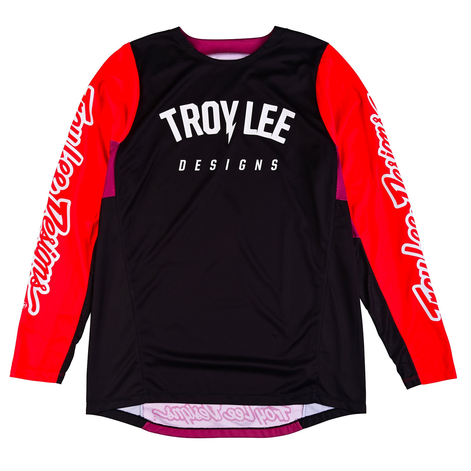 GP Pro Jersey Boltz Black / Glo Red - High-Quality Sports Jersey for Baseball, Football & Basketball - Perfect for Games, Training & Fan Support