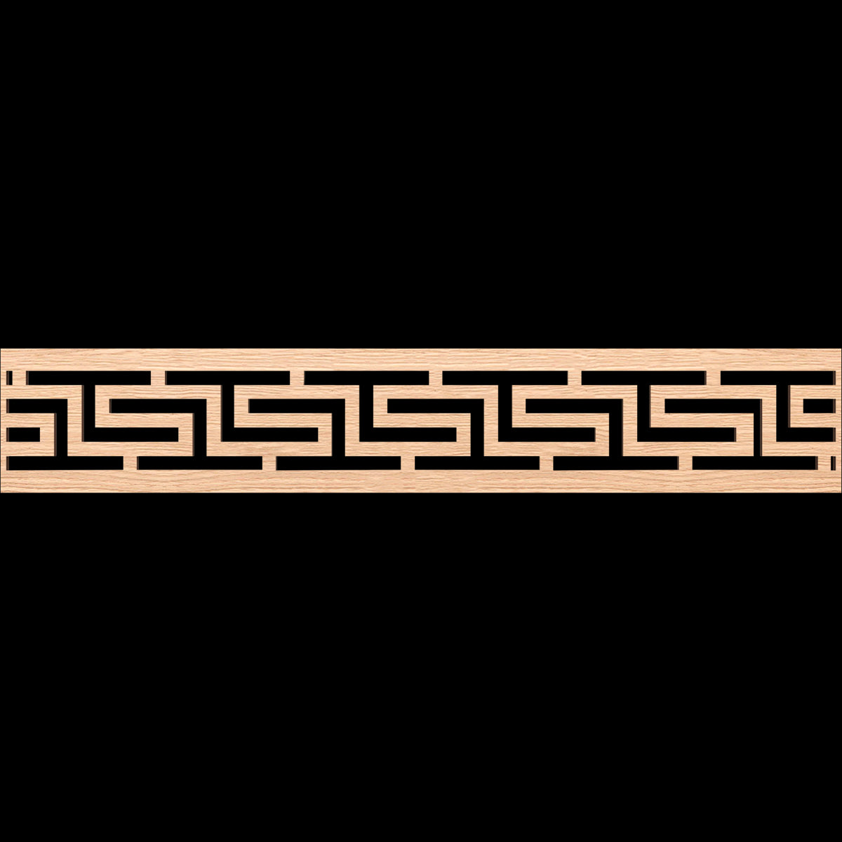 Tulum Fretwork Moulding - Decorative Wood Trim for Home & Furniture DIY Projects - Perfect for Wall Paneling, Cabinets, and Interior Design Accents